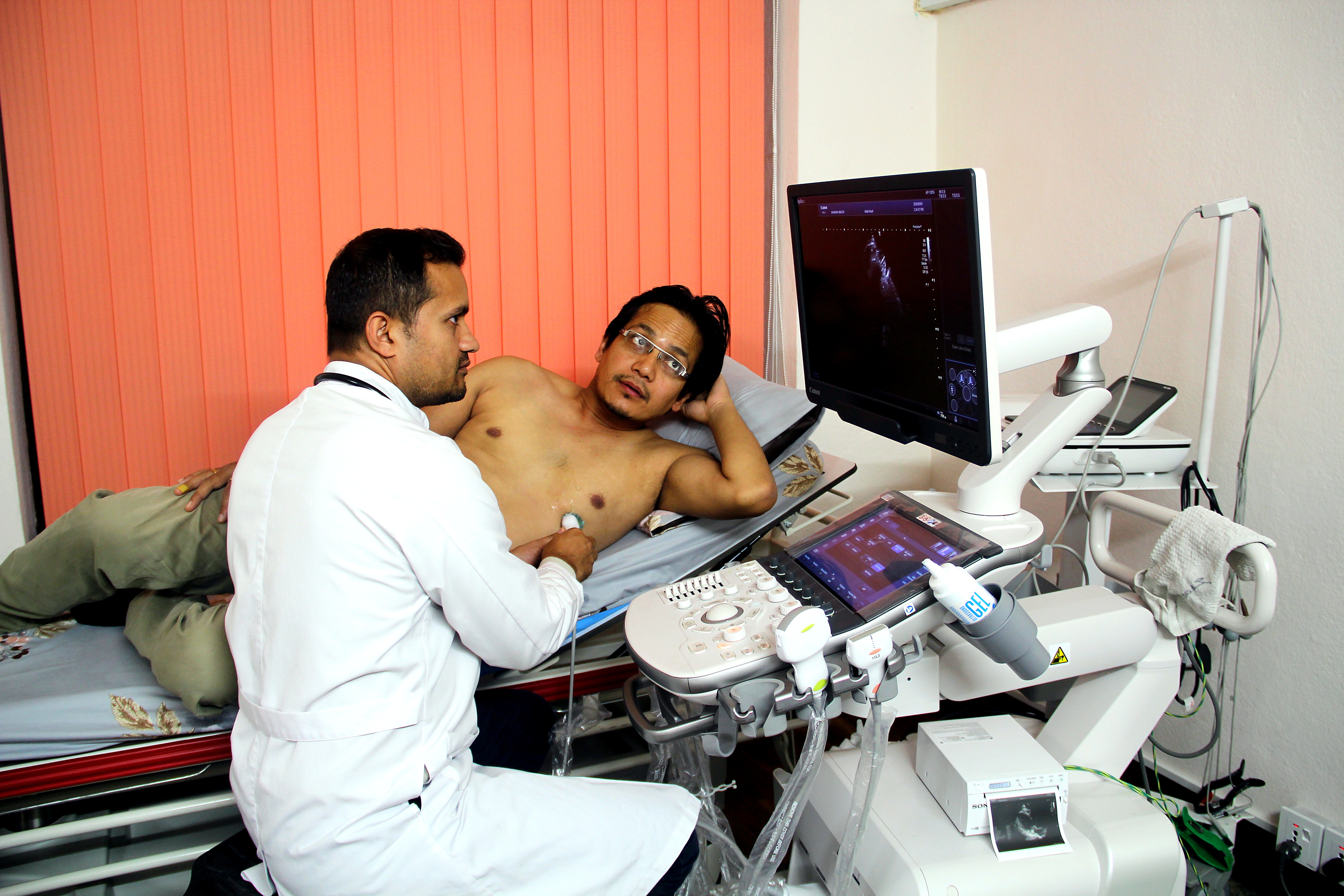 Echocardiography consultation at Anamiwa Health
